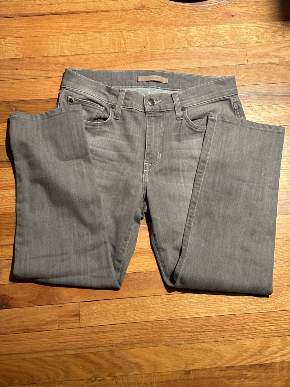 Joe's Jeans The Brixton Straight and Narrow Sz 30 Gray Denim